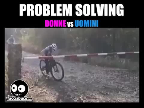 Video Ciclisti Problem Solving. Donne VS Uomini